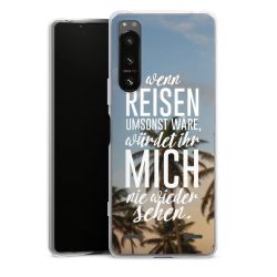 Carry Case Hülle Transparent ohne Band