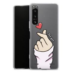 Carry Case Hülle Transparent ohne Band