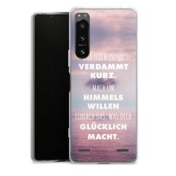 Carry Case Hülle Transparent ohne Band