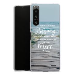 Carry Case Hülle Transparent ohne Band