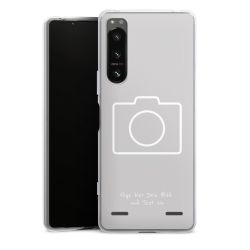 Carry Case Hülle Transparent ohne Band