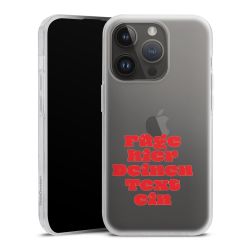 Carry Case Hülle Transparent ohne Band