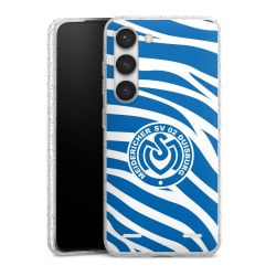 Carry Case Hülle Transparent/glitter ohne Band