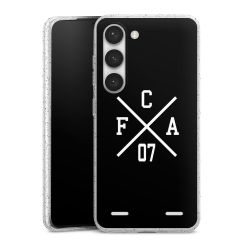 Carry Case Hülle Transparent/glitter ohne Band