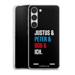 Carry Case Hülle Transparent/glitter ohne Band