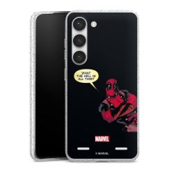 Carry Case Hülle Transparent/glitter ohne Band