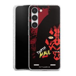 Carry Case Hülle Transparent/glitter ohne Band