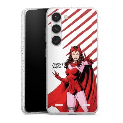 Carry Case Hülle Transparent/glitter ohne Band