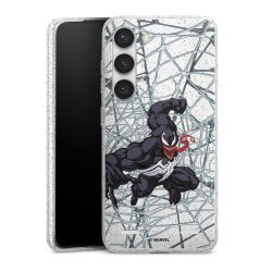 Carry Case Hülle Transparent/glitter ohne Band