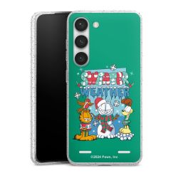 Carry Case Hülle Transparent/glitter ohne Band