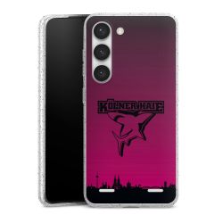 Carry Case Hülle Transparent/glitter ohne Band