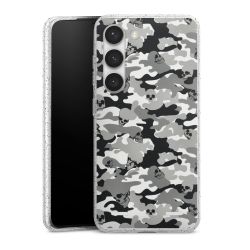 Carry Case Hülle Transparent/glitter ohne Band