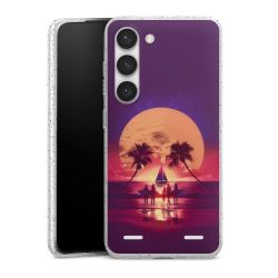 Carry Case Hülle Transparent/glitter ohne Band