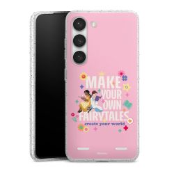 Carry Case Hülle Transparent/glitter ohne Band