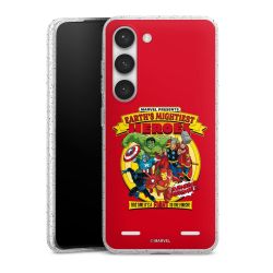 Carry Case Hülle Transparent/glitter ohne Band