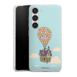 Carry Case Hülle Transparent/glitter ohne Band