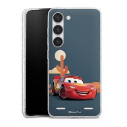 Carry Case Hülle Transparent/glitter ohne Band