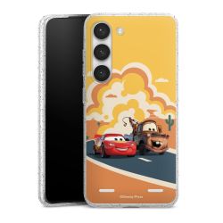 Carry Case Hülle Transparent/glitter ohne Band