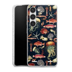 Carry Case Hülle Transparent/glitter ohne Band