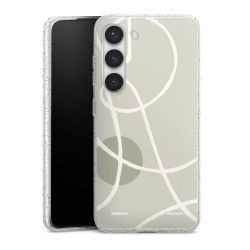 Carry Case Hülle Transparent/glitter ohne Band