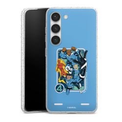 Carry Case Hülle Transparent/glitter ohne Band