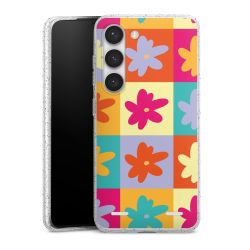 Carry Case Hülle Transparent/glitter ohne Band