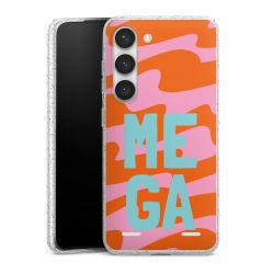 Carry Case Hülle Transparent/glitter ohne Band