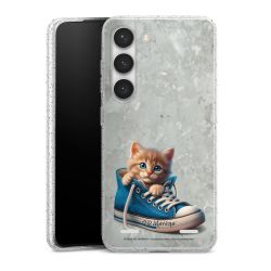 Carry Case Hülle Transparent/glitter ohne Band