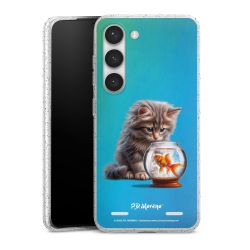 Carry Case Hülle Transparent/glitter ohne Band