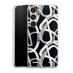 Carry Case Hülle Transparent/glitter ohne Band