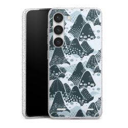 Carry Case Hülle Transparent/glitter ohne Band