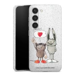 Carry Case Hülle Transparent/glitter ohne Band