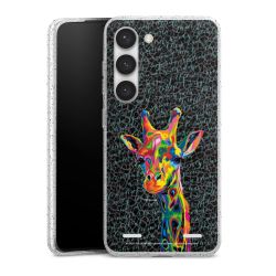 Carry Case Hülle Transparent/glitter ohne Band