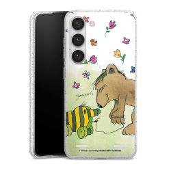 Carry Case Hülle Transparent/glitter ohne Band