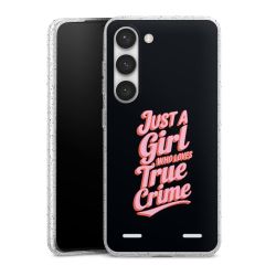 Carry Case Hülle Transparent/glitter ohne Band