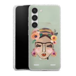 Carry Case Hülle Transparent/glitter ohne Band