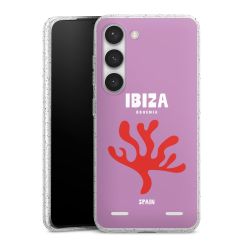 Carry Case Hülle Transparent/glitter ohne Band