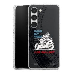 Carry Case Hülle Transparent/glitter ohne Band