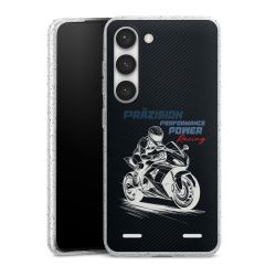 Carry Case Hülle Transparent/glitter ohne Band