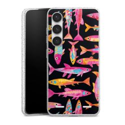 Carry Case Hülle Transparent/glitter ohne Band