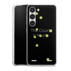 Carry Case Hülle Transparent/glitter ohne Band