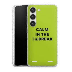 Carry Case Hülle Transparent/glitter ohne Band