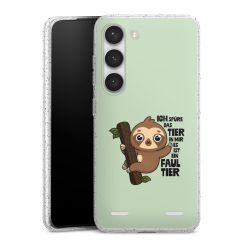 Carry Case Hülle Transparent/glitter ohne Band