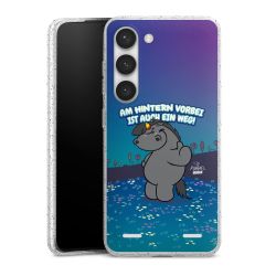 Carry Case Hülle Transparent/glitter ohne Band