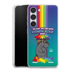 Carry Case Hülle Transparent/glitter ohne Band