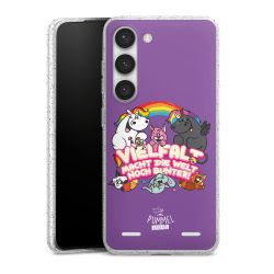 Carry Case Hülle Transparent/glitter ohne Band