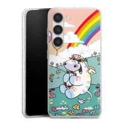 Carry Case Hülle Transparent/glitter ohne Band