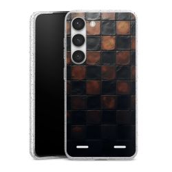 Carry Case Hülle Transparent/glitter ohne Band