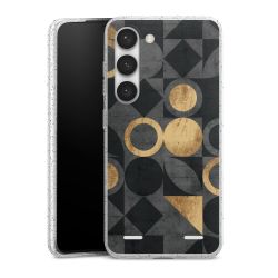 Carry Case Hülle Transparent/glitter ohne Band