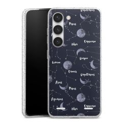 Carry Case Hülle Transparent/glitter ohne Band